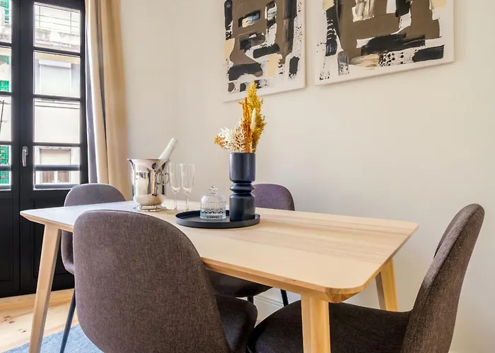 Art Deco 21 Luxury 2br Downtown Metro Ac Lejlighed Porto